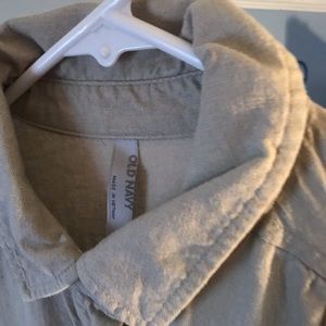 Old navy knee length dress, cream! Size small